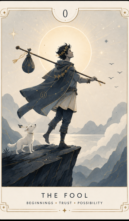 바보 Rider–Waite–Smith 카드
